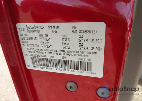 2007 Jeep Liberty Limited Edition from USA, damaged, VIN 1J4GL58K97W510888